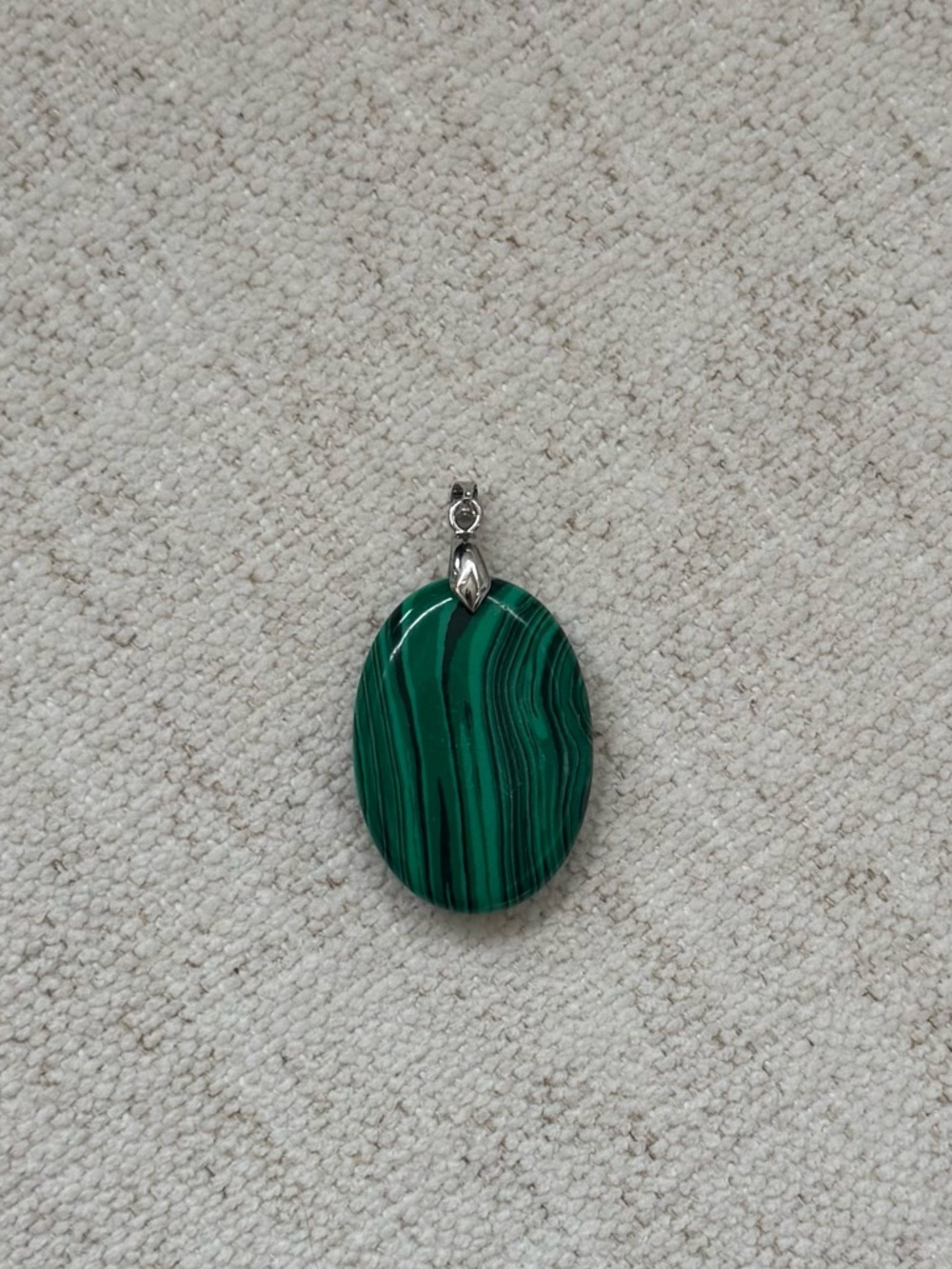 NWOT Sundance Hill Country Days Pendant, Malachite, Sterling Silver